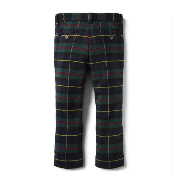 New Janie and jack blue plaid pants Size 2T - Picture 2 of 6